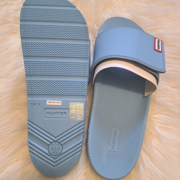 Hunter women sandal blue size 8 - Picture 4 of 4